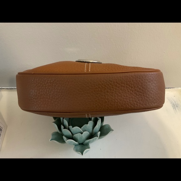 Dooney & Bourke Brown Leather Shoulders Bag - Picture 10 of 14